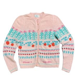 Vintage Garden Knit Sweaters sz S